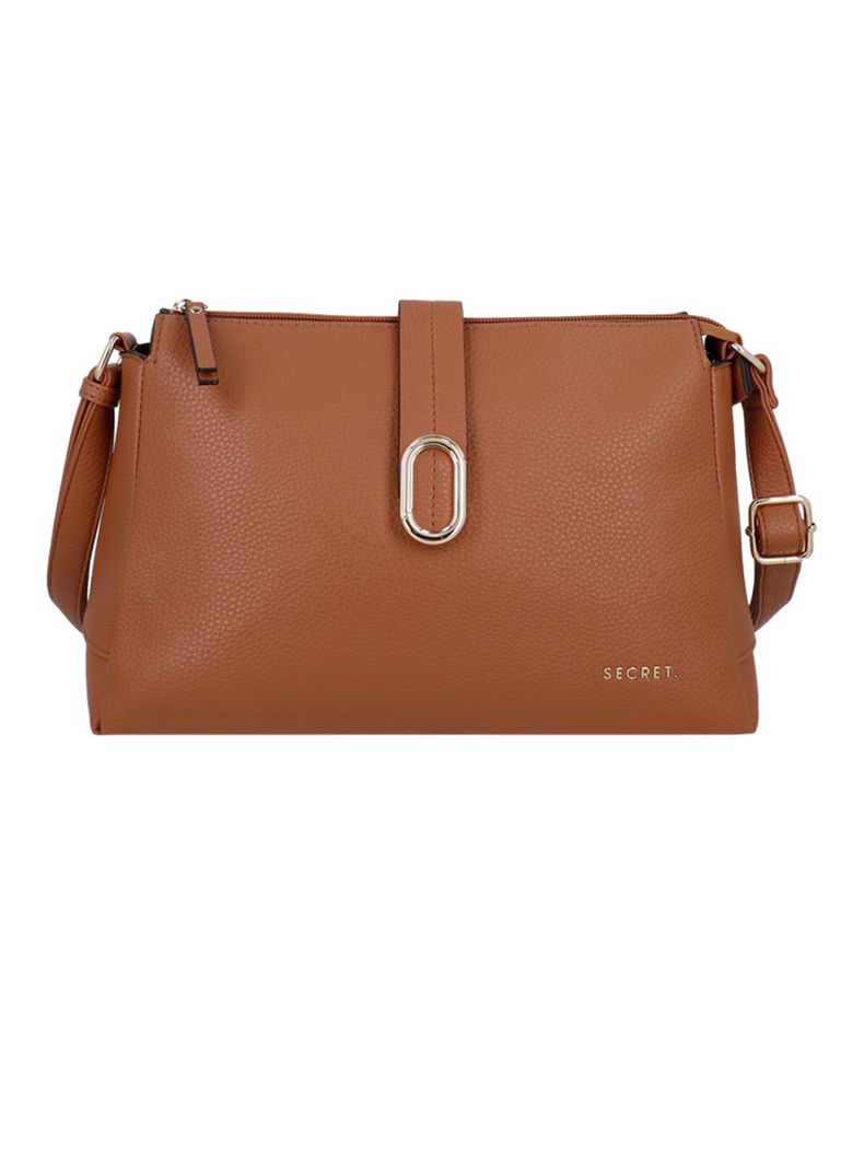 Cartera Bandolera Sofia SC7 Café Mediana