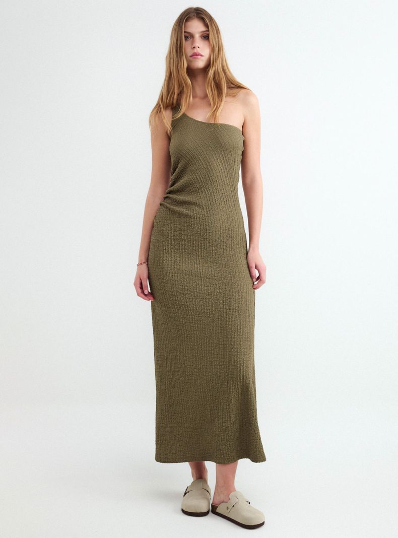Vestido Asimétrico Midi