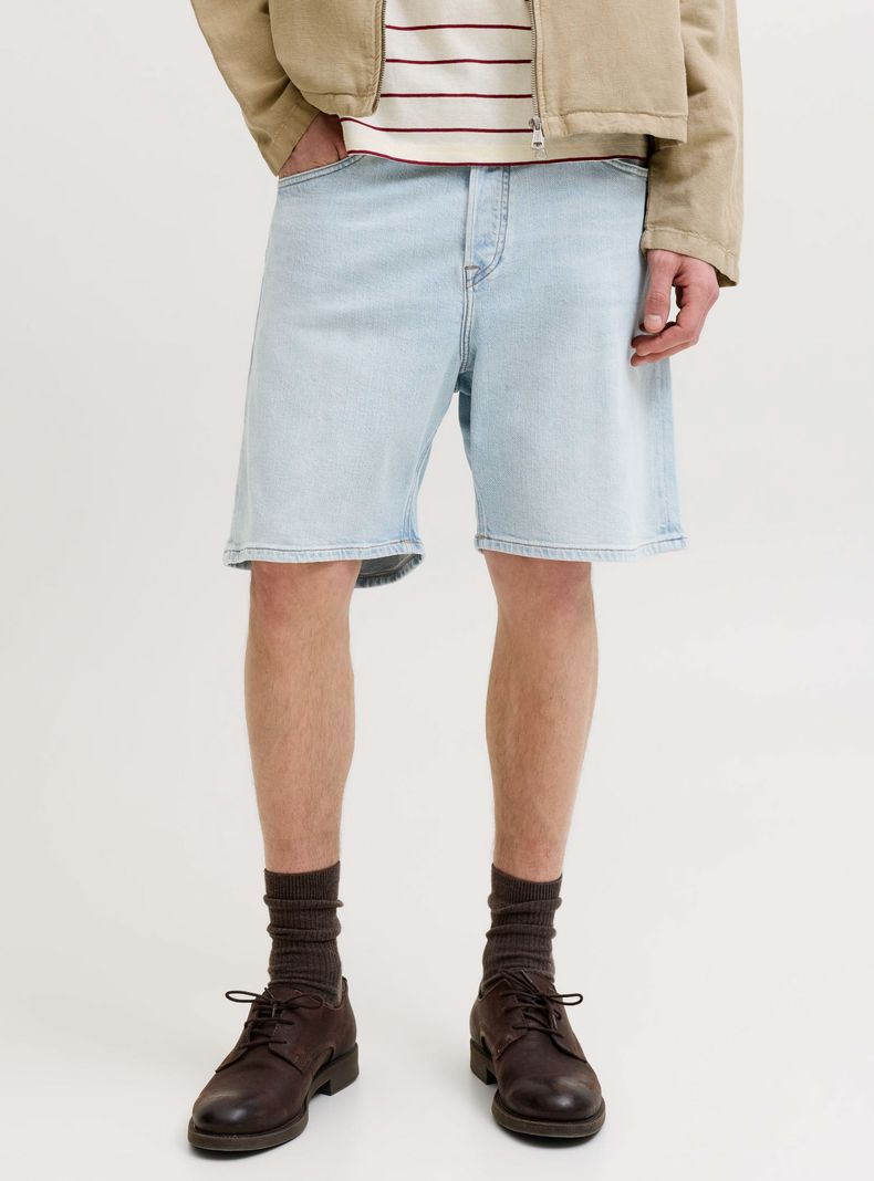 Bermuda Loose Fit Cierre Metálico