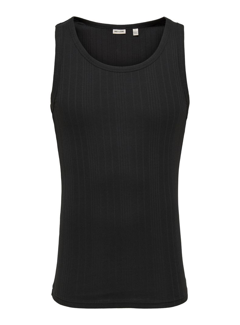 Polera Ivory Tank Sin Mangas