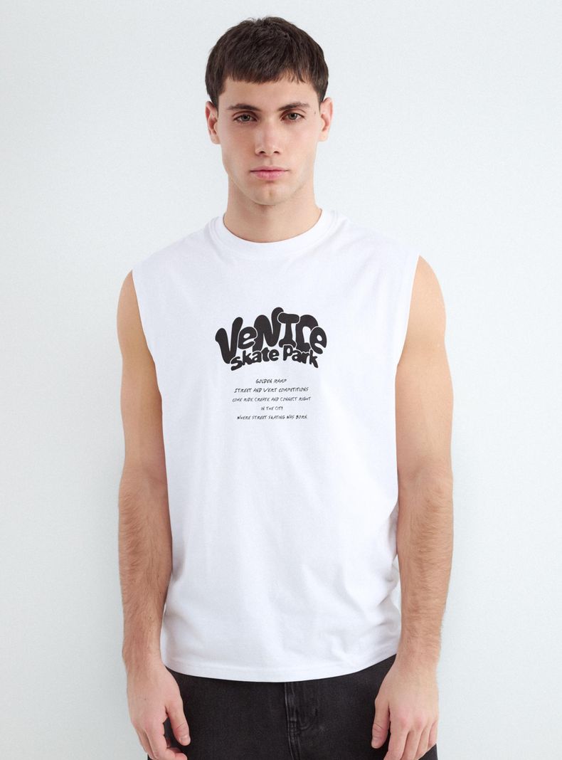 Polera Skatepark Sin Manga