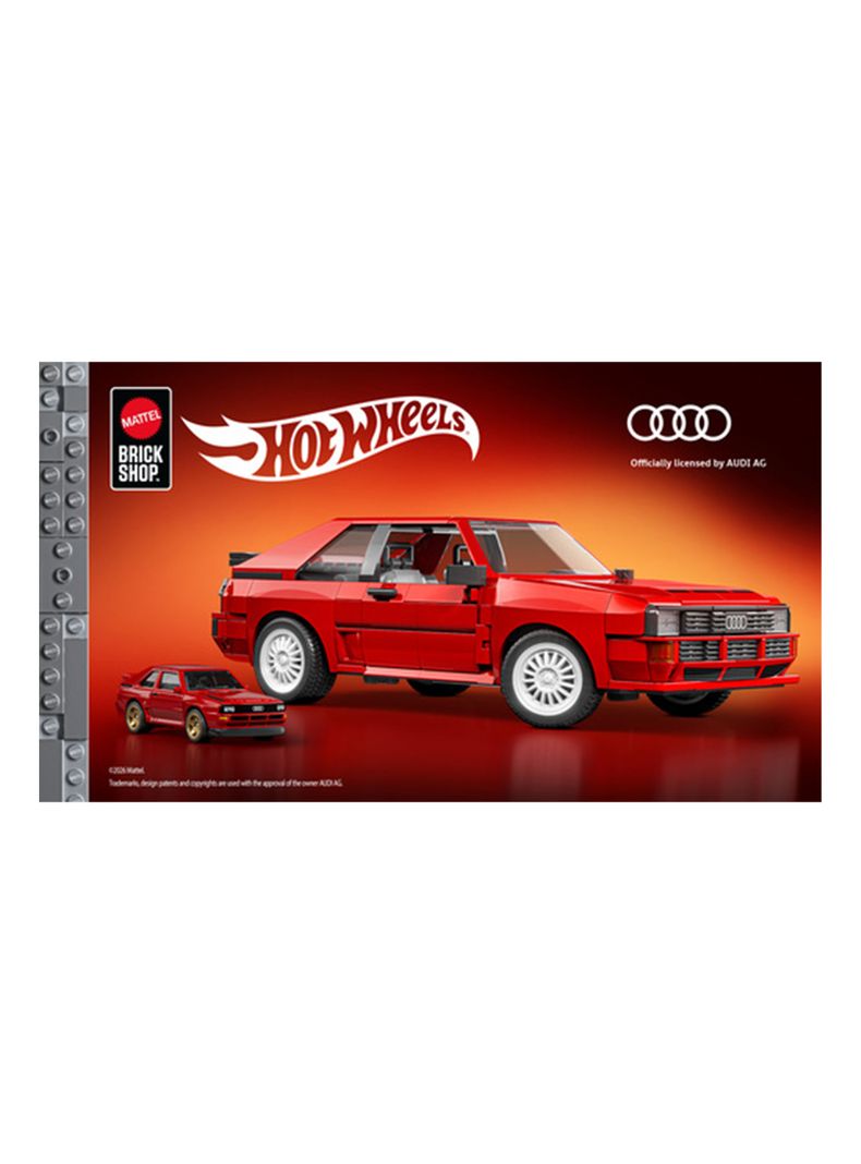 Vehículo para Construir Elite '84 Audi Sport Quattro