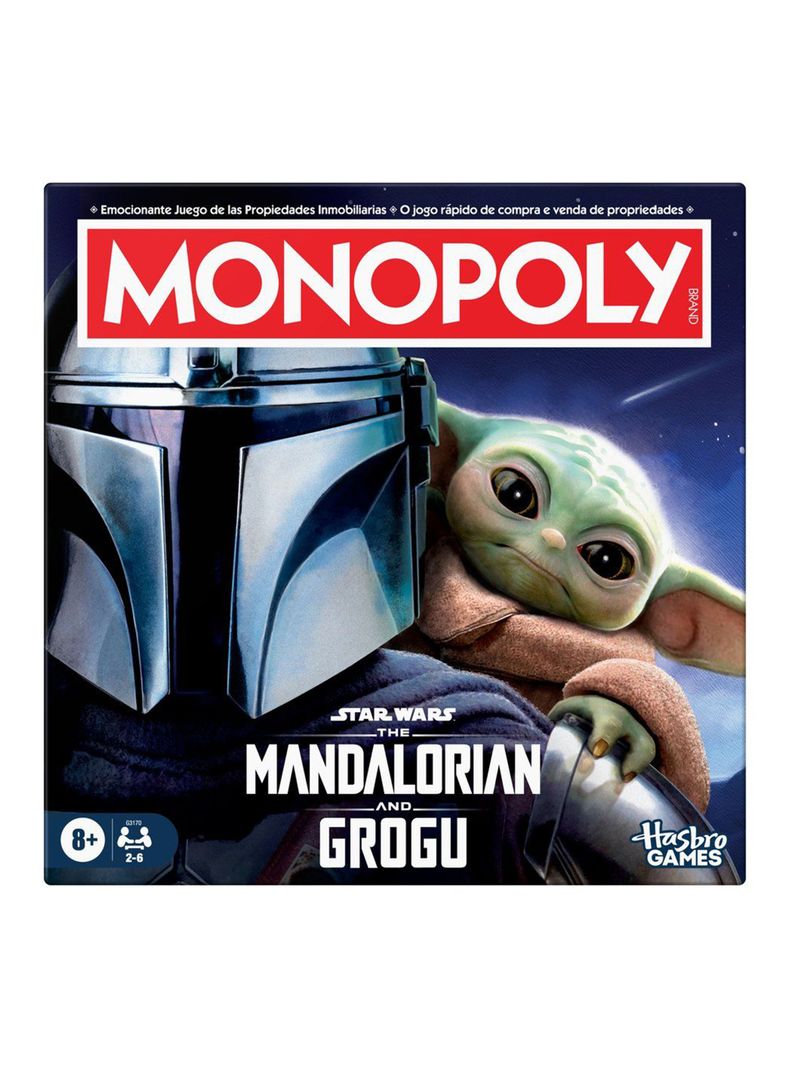 Juego de Mesa Monopoly Edición The Mandalorian and Grogu