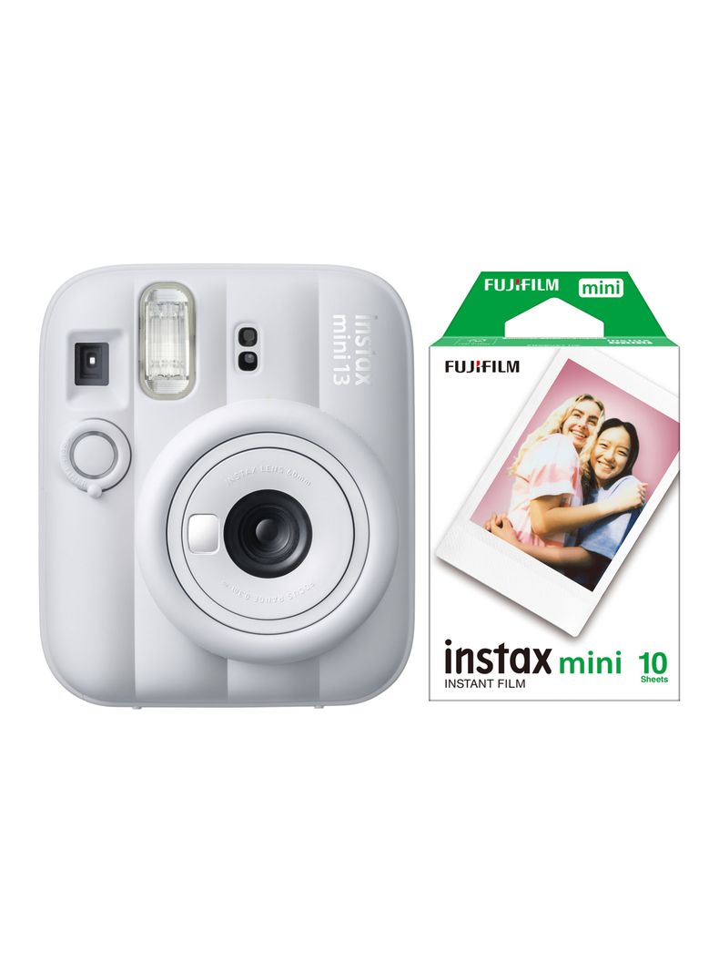 Cámara Instantánea Instax Mini 13 White + Pack 10 Fotos