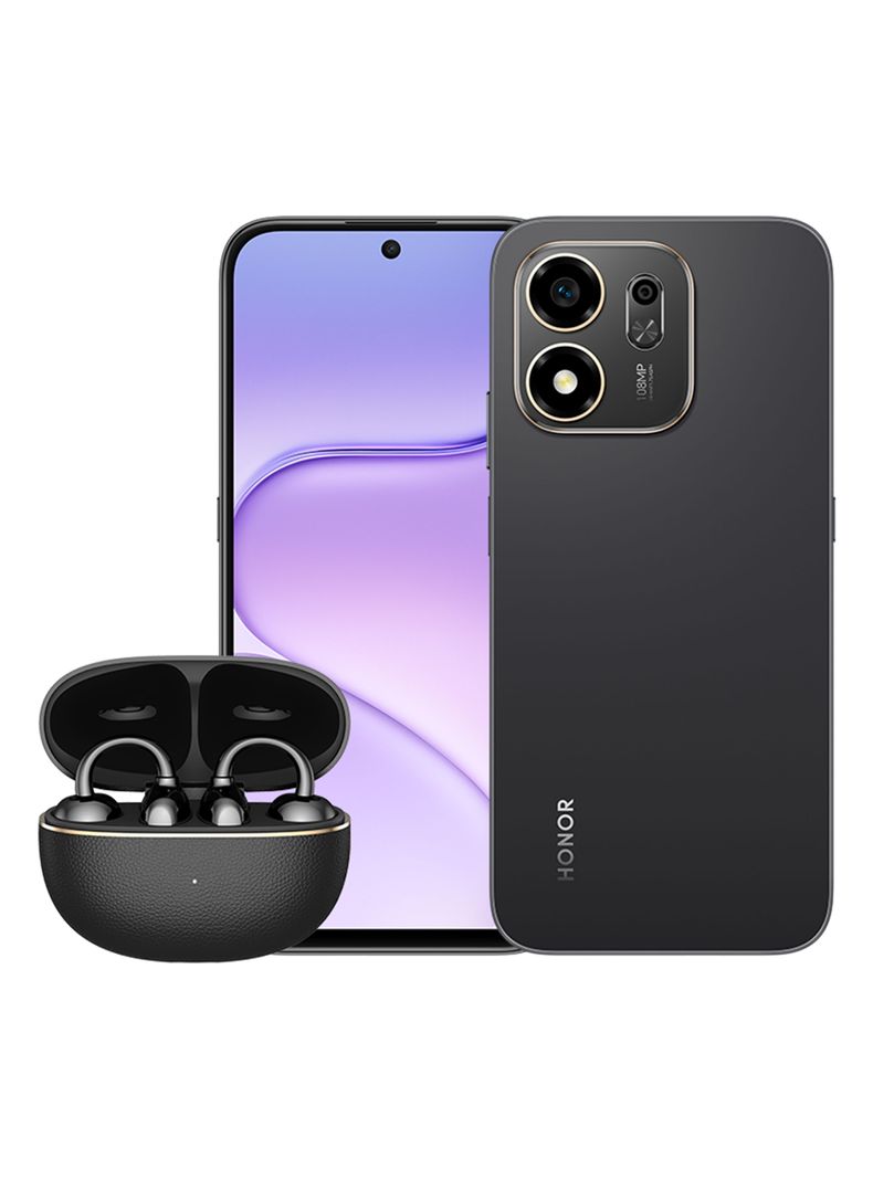 Smartphone Honor 600 Elite 5G 256GB 6.8'' Negro Liberado + Audífonos