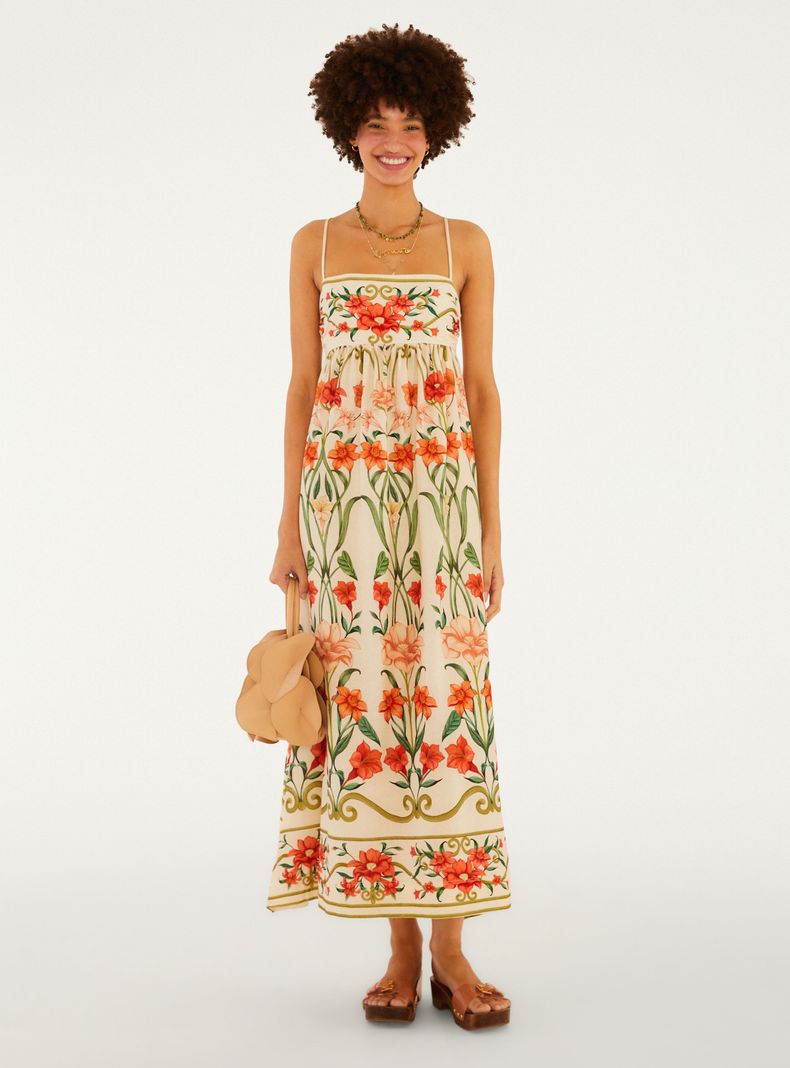Vestido Estampado Rincón de Flores