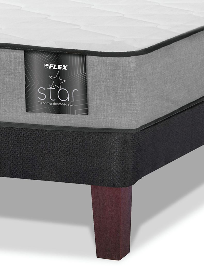 Cama Europea Star 1.5 Plazas x 200 cm-3