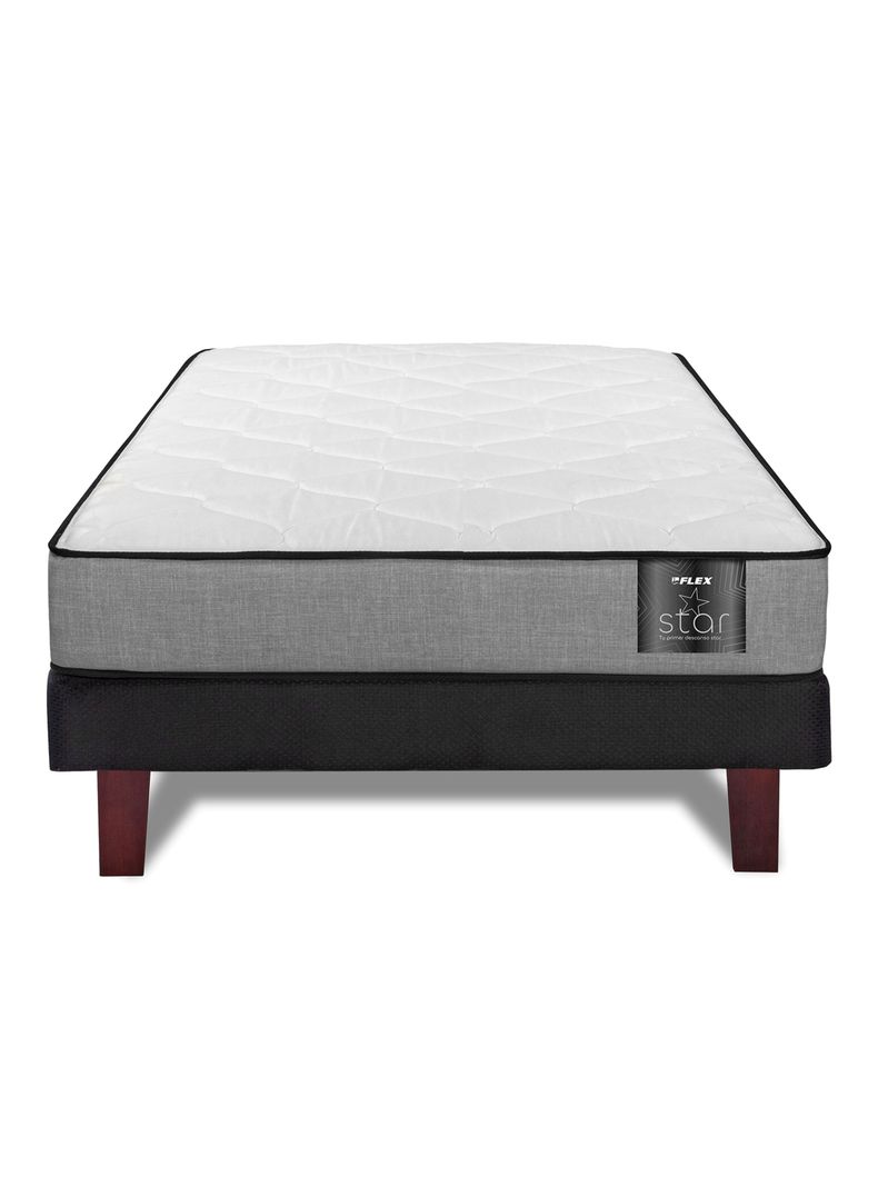 Cama Europea Star 1.5 Plazas x 200 cm-2