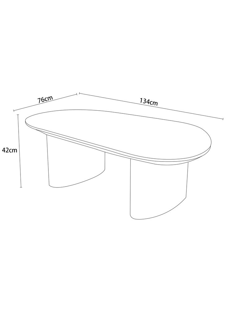 Mesa Centro Caribe 134x76 cm-2
