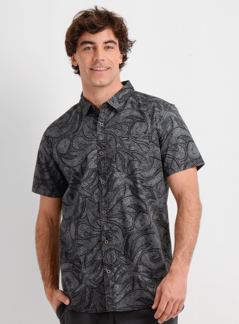 Camisa Manga Corta Algodón Bolsillo