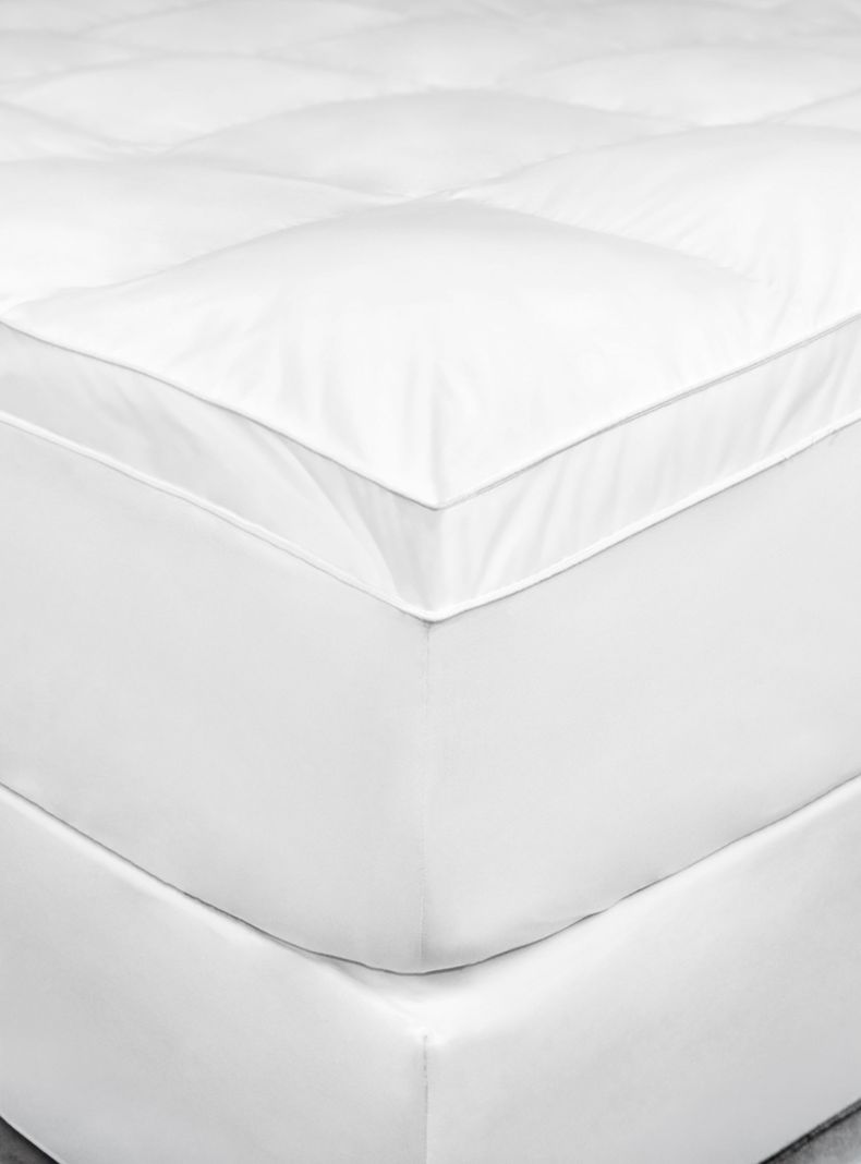 Topper Súper King Pluma 100% Blanco