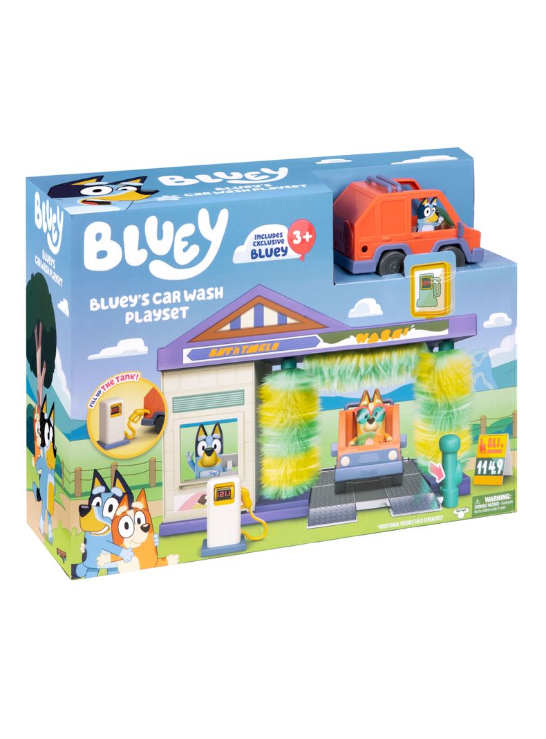 Set de Juego Avión de Aventuras Bluey con Figura y Accesorios