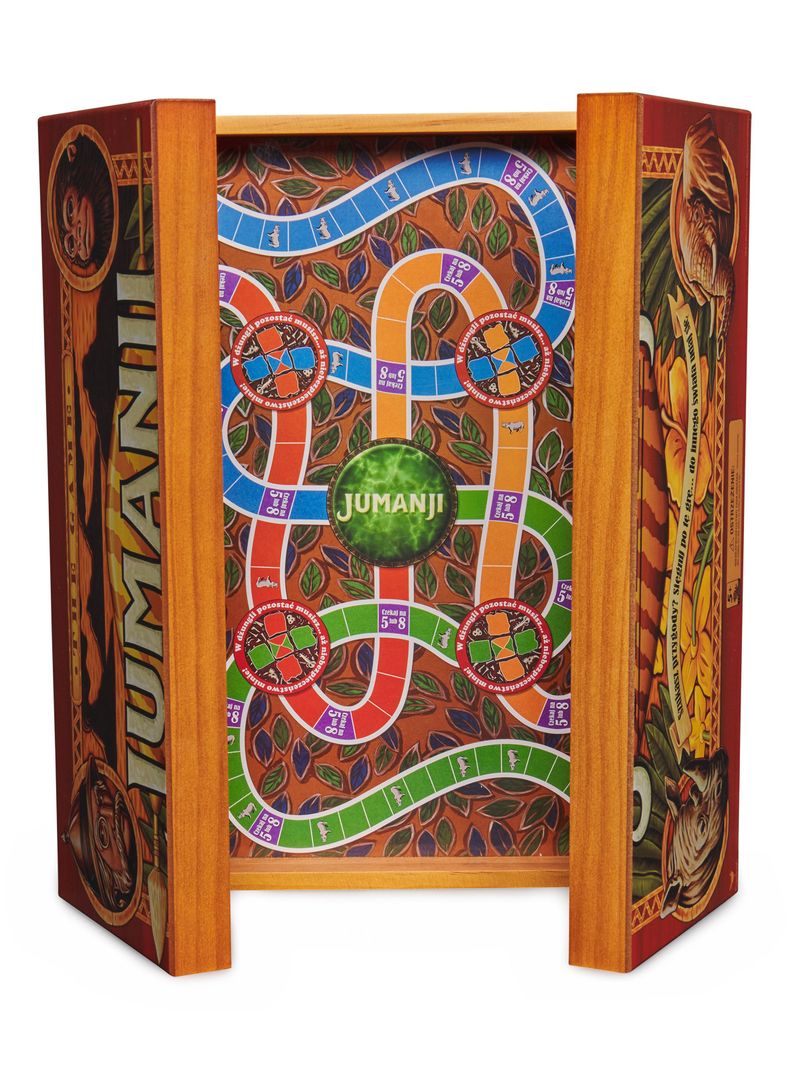 Juego de Mesa Infantil Jumanji Edición Clásica Caja Madera