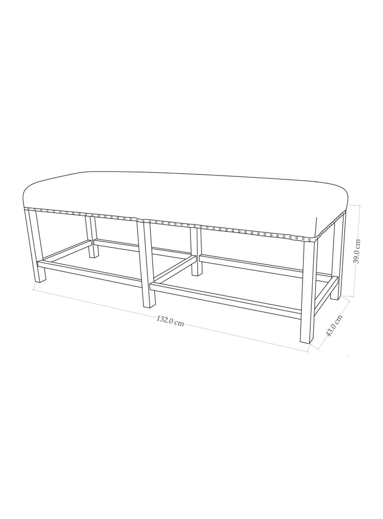 Banqueta Filipa 132 cm-2