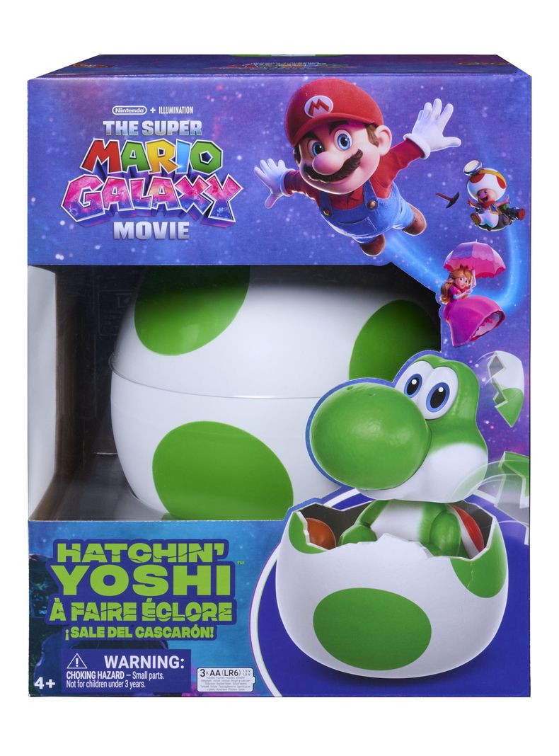 Figura de Acción Yoshi Huevo Interactivo