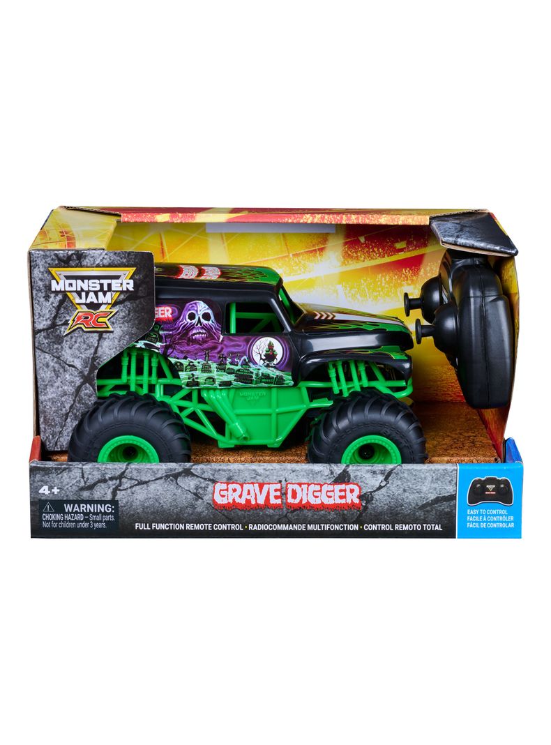 Auto a Control Remoto Monster Truck Grave Digger 1:24