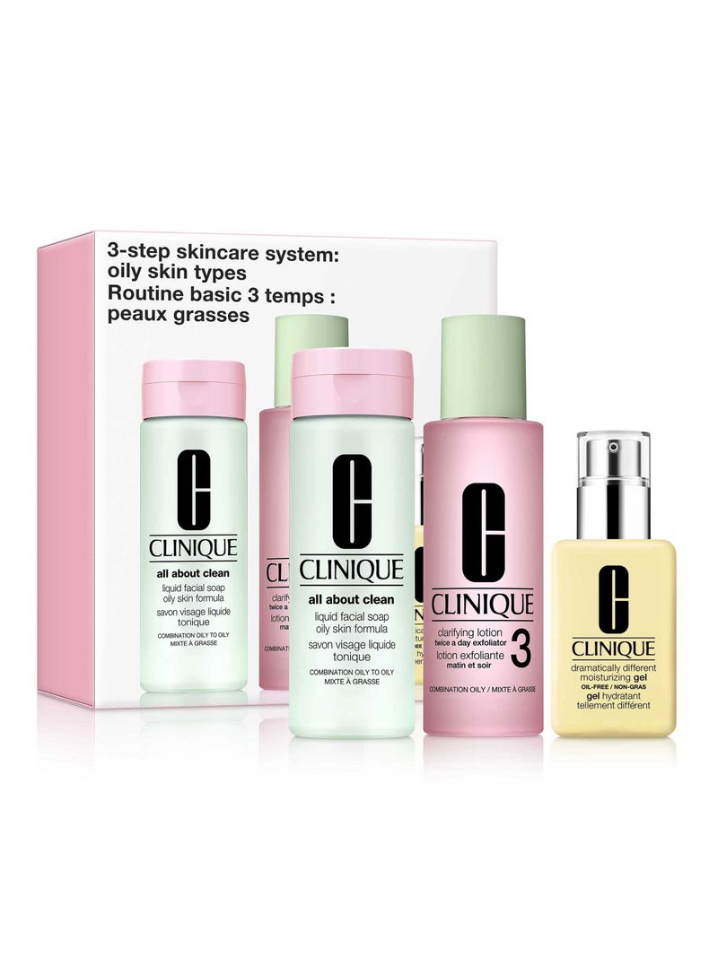 Set Clinique 3 Pasos Piel Grasa