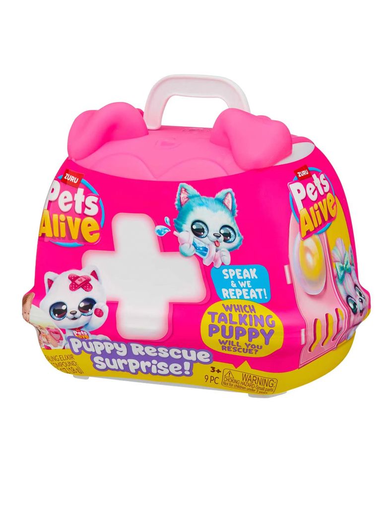 Peluche Interactivo Sorpresa Rescata y Cura