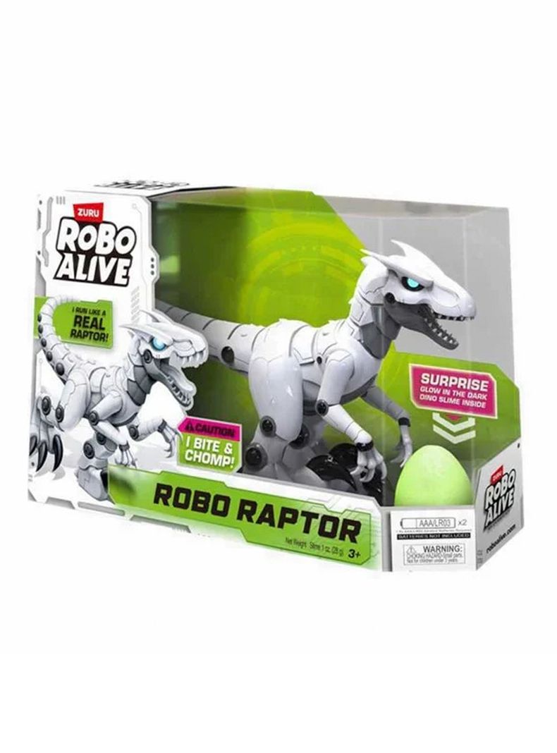 Dinosaurio Robótico Raptor Robo Dino Serie 1