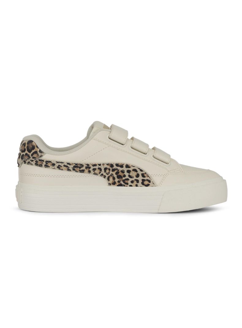 Zapatilla Urbana Tres Velcro Court Classic Vulc Mujer