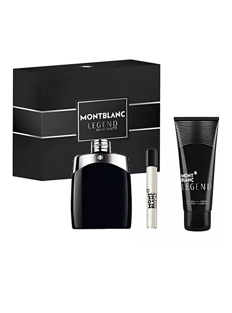 Set de Perfume Legend EDT Hombre 100 ml + 7.5 ml + Shower Gel 100 ml