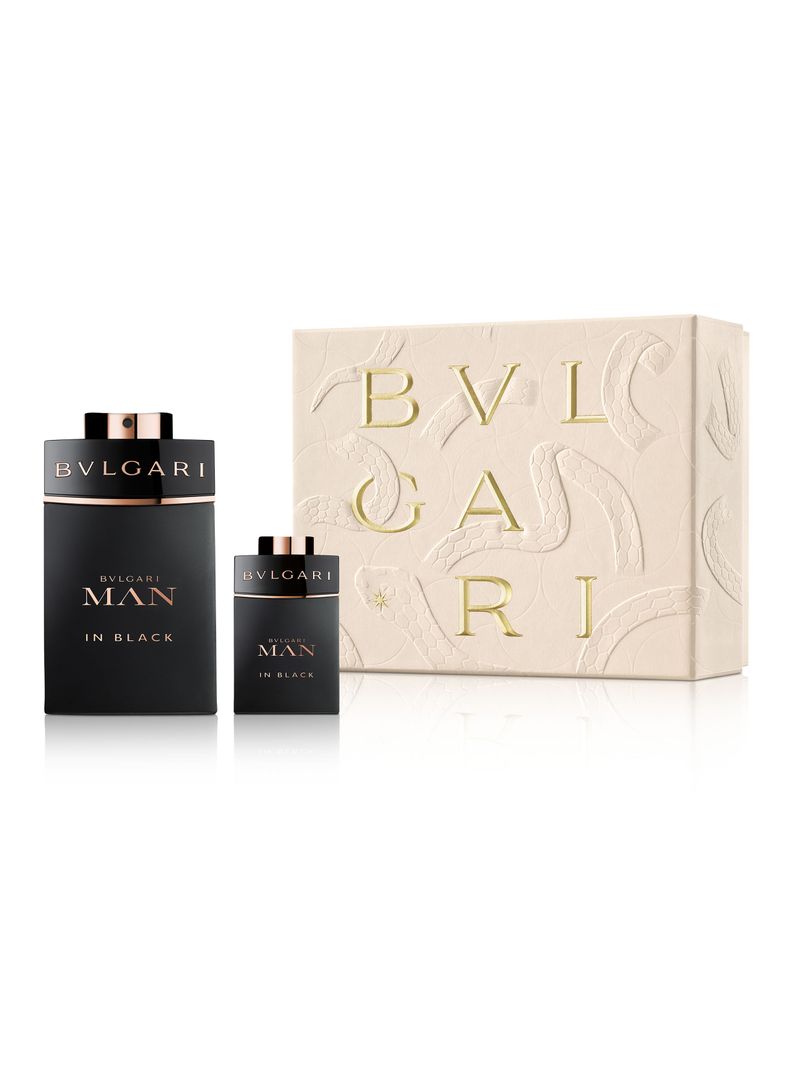 Set Perfume Man In Black Hombre EDP 100ml + Travel Size 15ml Bulgari