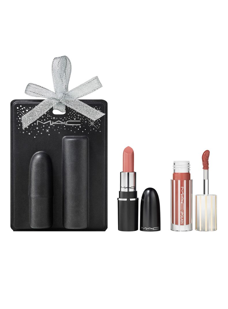 Set de Labiales Mini M·A·C Nudes Lip Combo