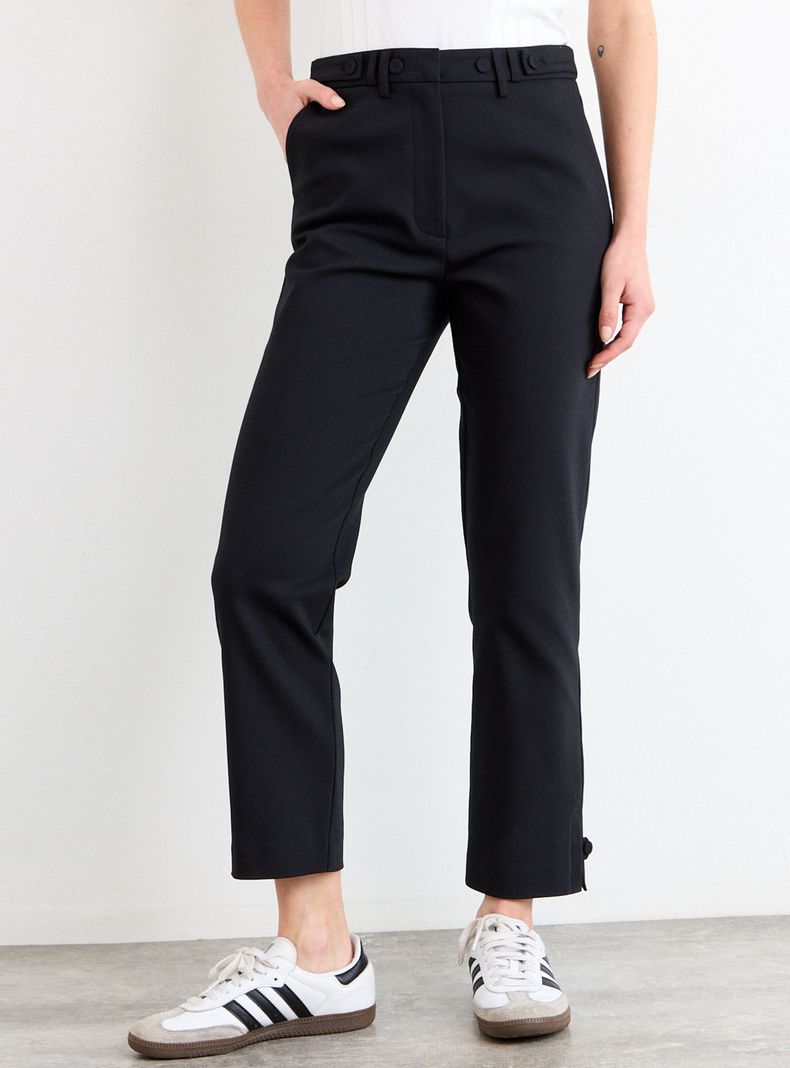 Pantalón Liso con Cierre