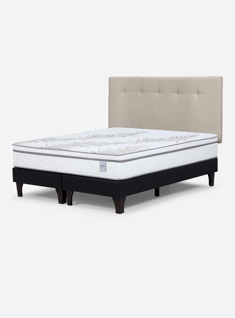 Cama Europea 2 Plazas Neo Plus 1.50x2.00 BD R N Bennet N