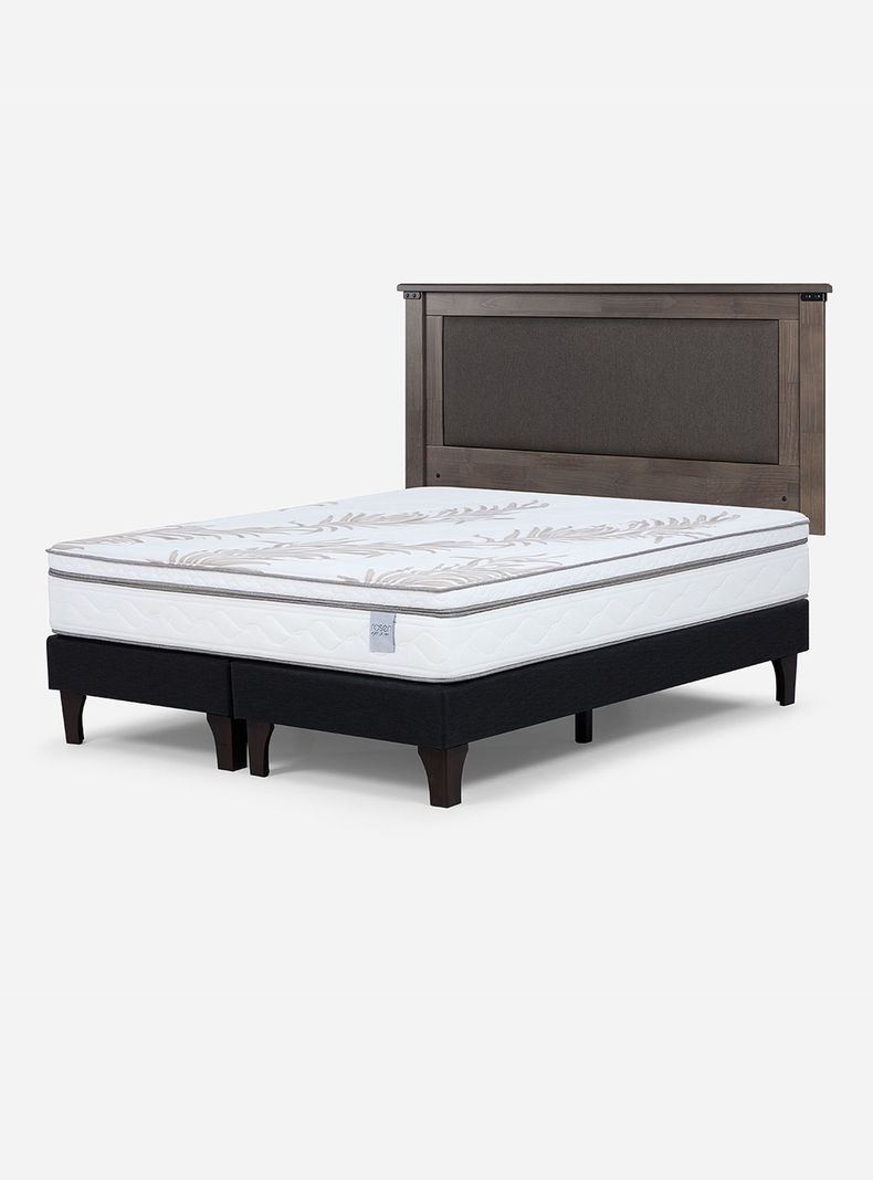 Cama Europea 2 Plazas Neo Plus 1.50x2.00 BD R New Ray