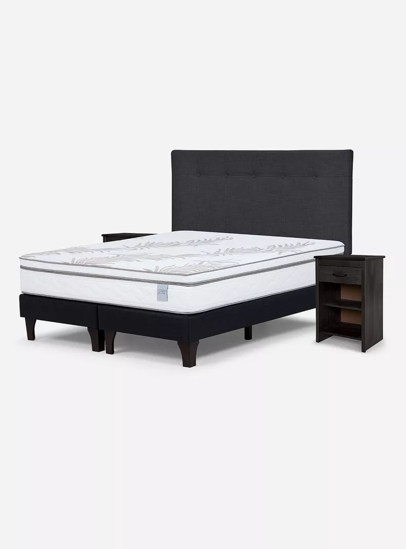 Cama Europea 2 Plazas Neo Plus 1.50x2.00 BD N Bennet G