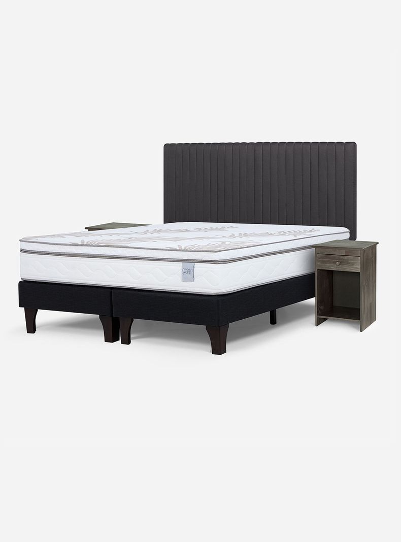Cama Europea King Neo Plus 1.80x2.00 Lucio G