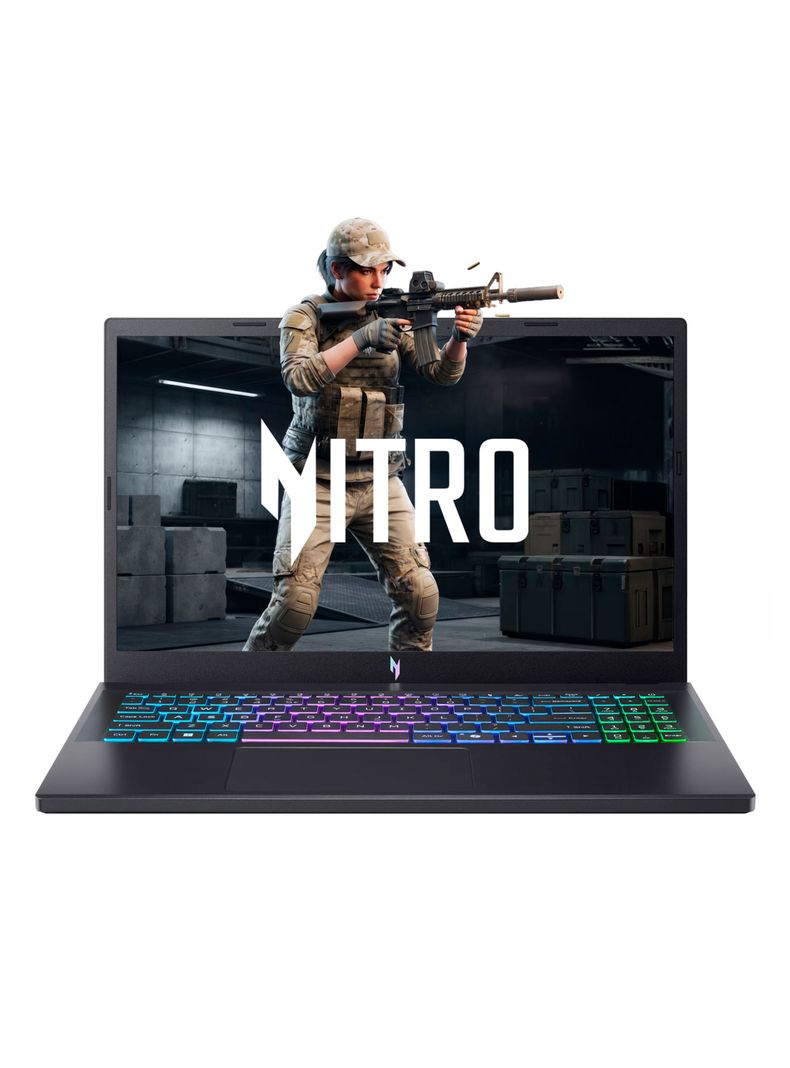 Notebook Gamer Nitro V15 ANV15-A31-R88H-2 AMD Ryzen 7 RTX5050 16GB RAM 512GB SSD 15.6'' FHD 165Hz