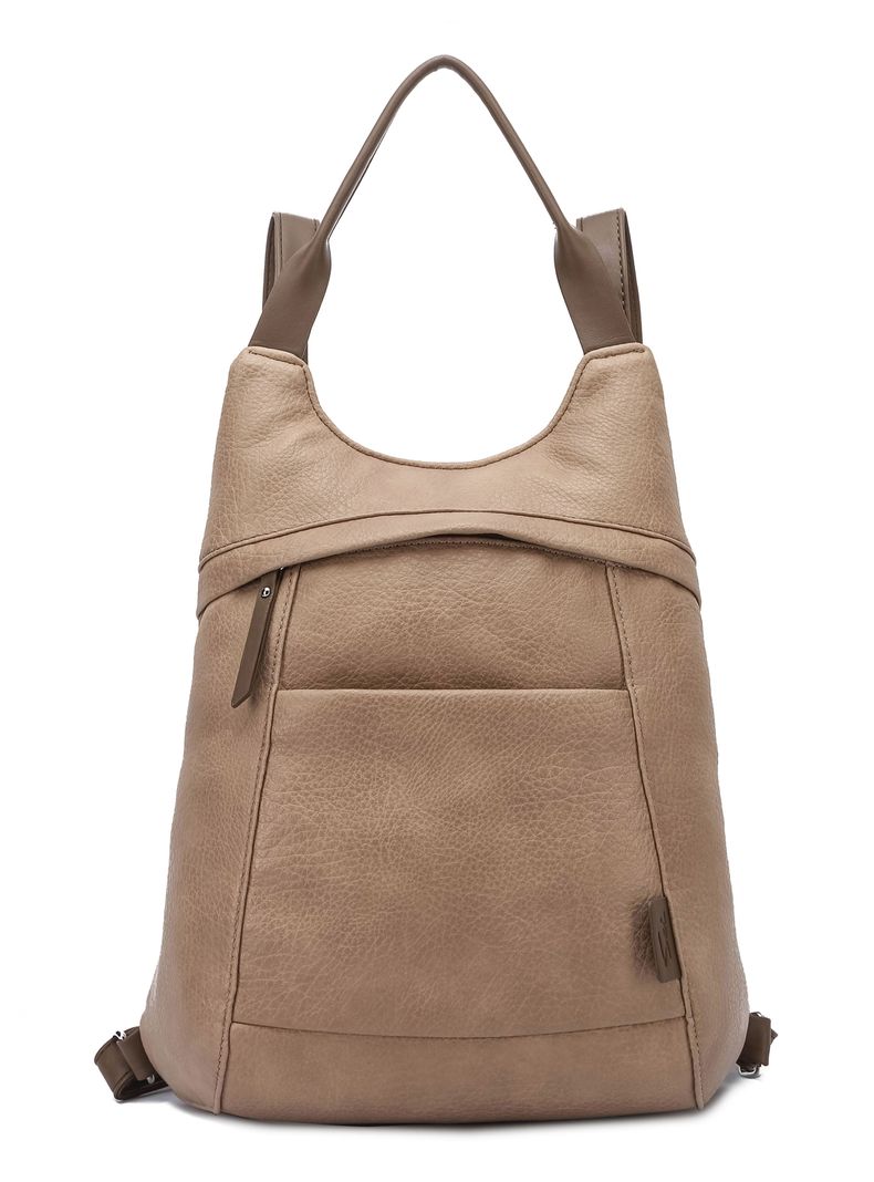 Mochila Urbana Bicolor Gardenia Beige