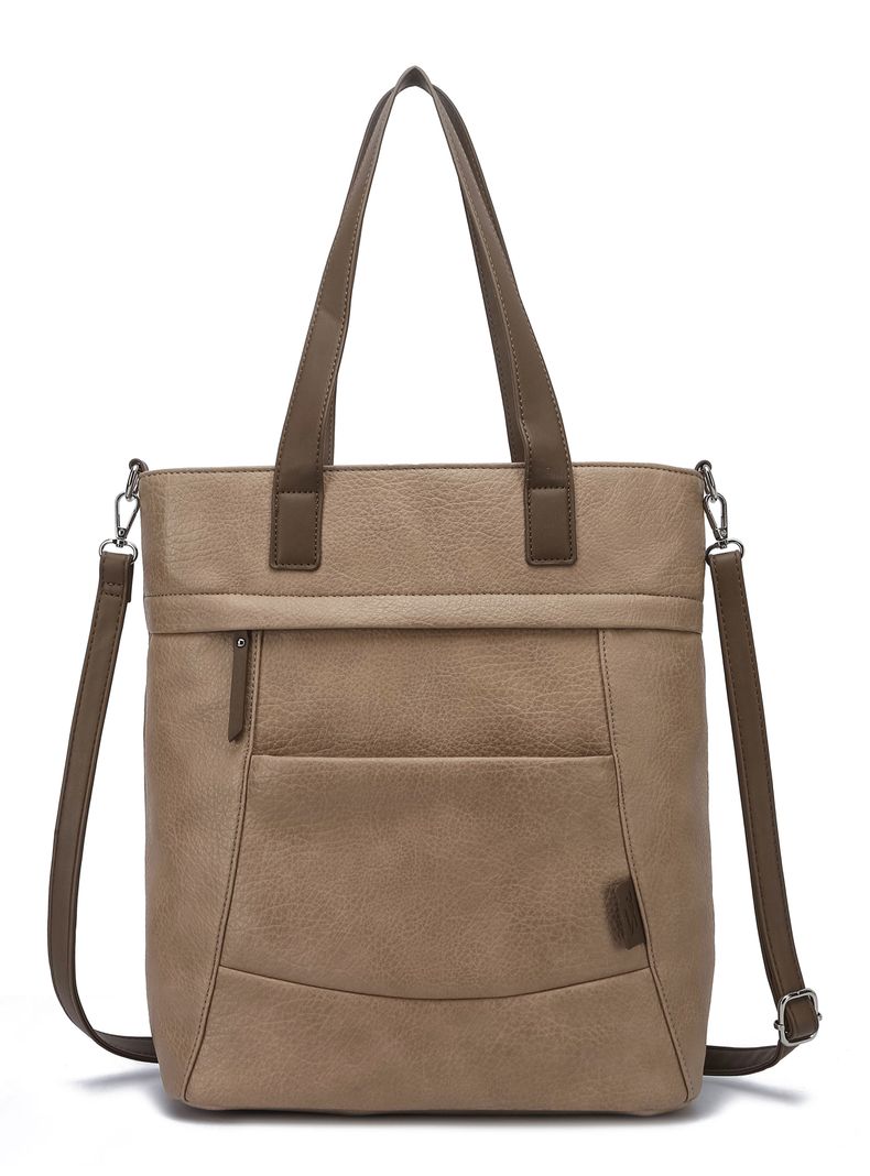 Bolso Laptop Bicolor Carnation Beige