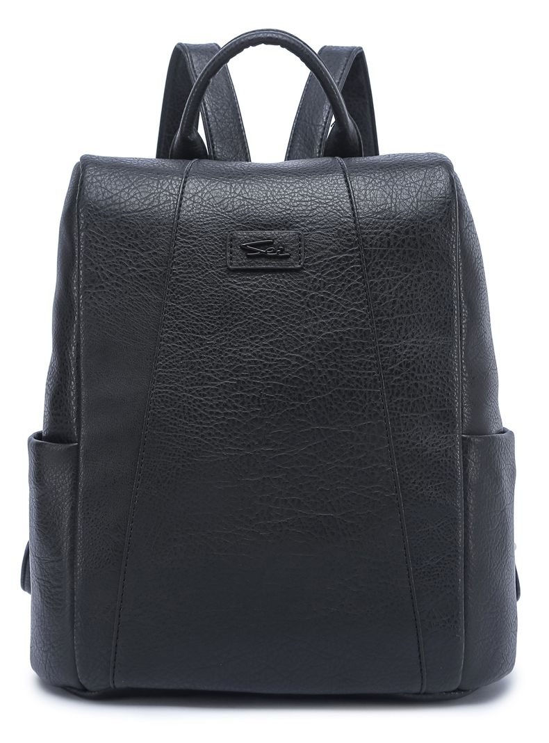 Mochila Urbana Patchwork Pansy Negro