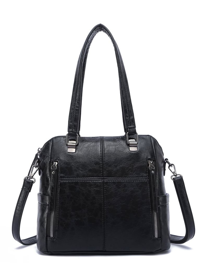 Cartera de Hombro Minimalista Pivoine Negro