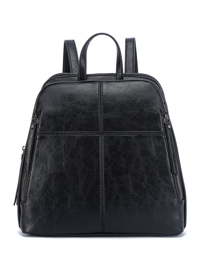 Mochila Urbana Minimalista Coquelicot Negro