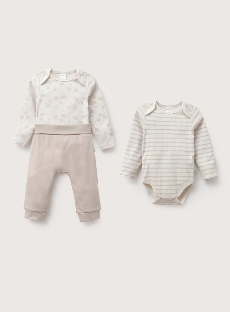 Conjunto 3 Piezas Estampado para Niñas y Niños