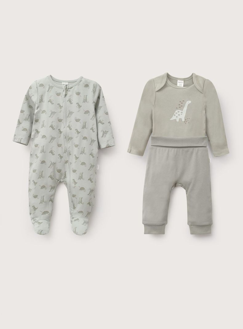 Conjunto 3 Piezas Dino Niño