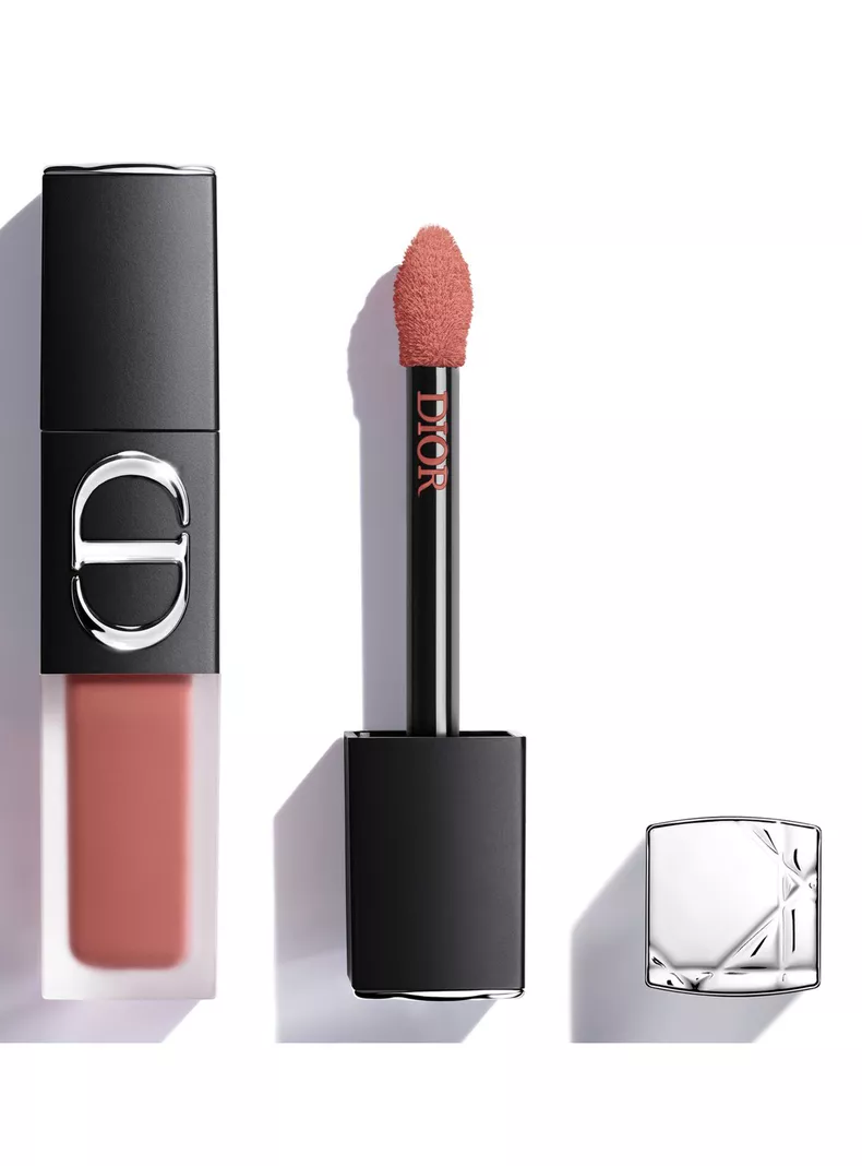 Labial Dior On Stage Ink Blur Matte Tono 100 Nude Look