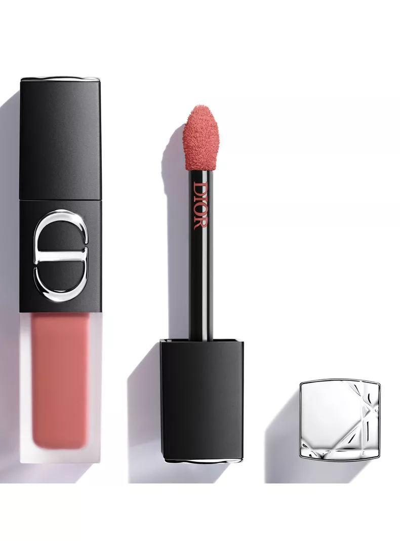 Labial Dior On Stage Ink Blur Matte Tono 122 Captivating Rose