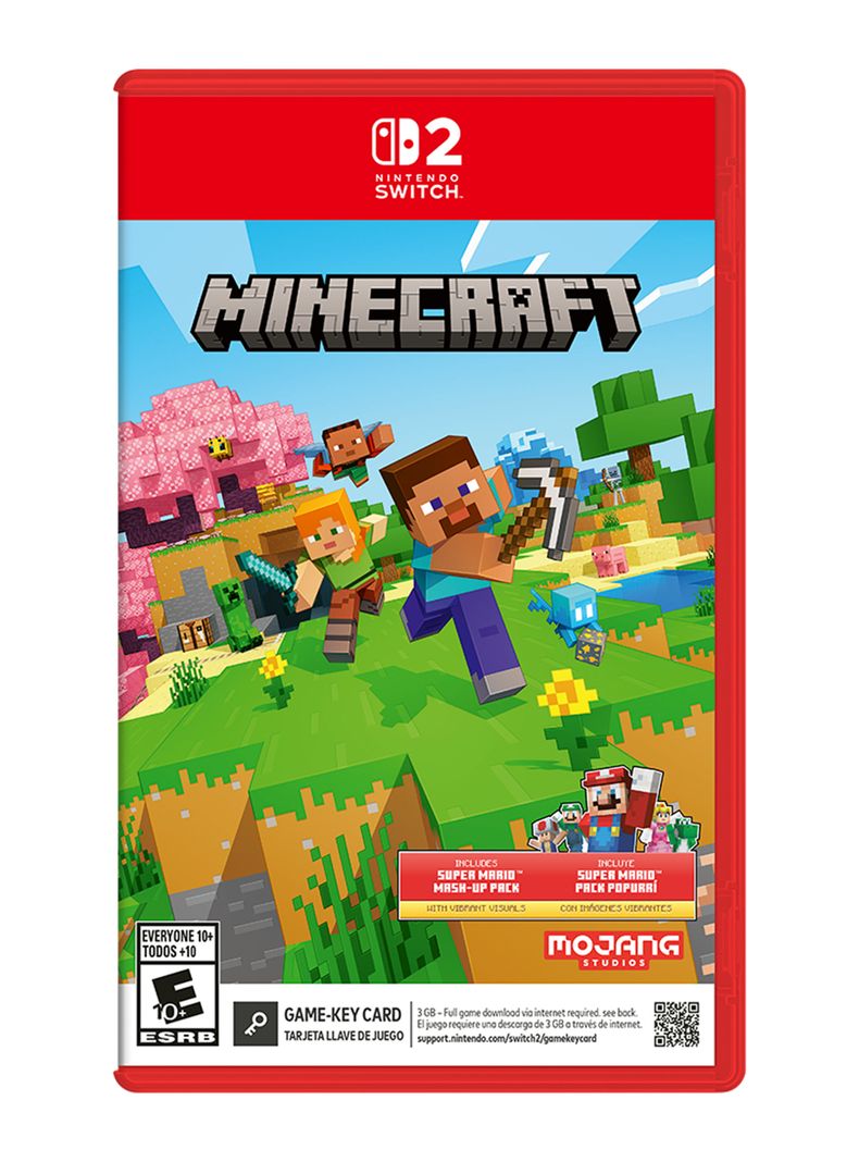 Juego Nintendo Switch 2 Minecraft