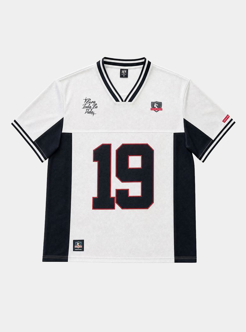 Polera Mannga Corta Colo Colo Estampado