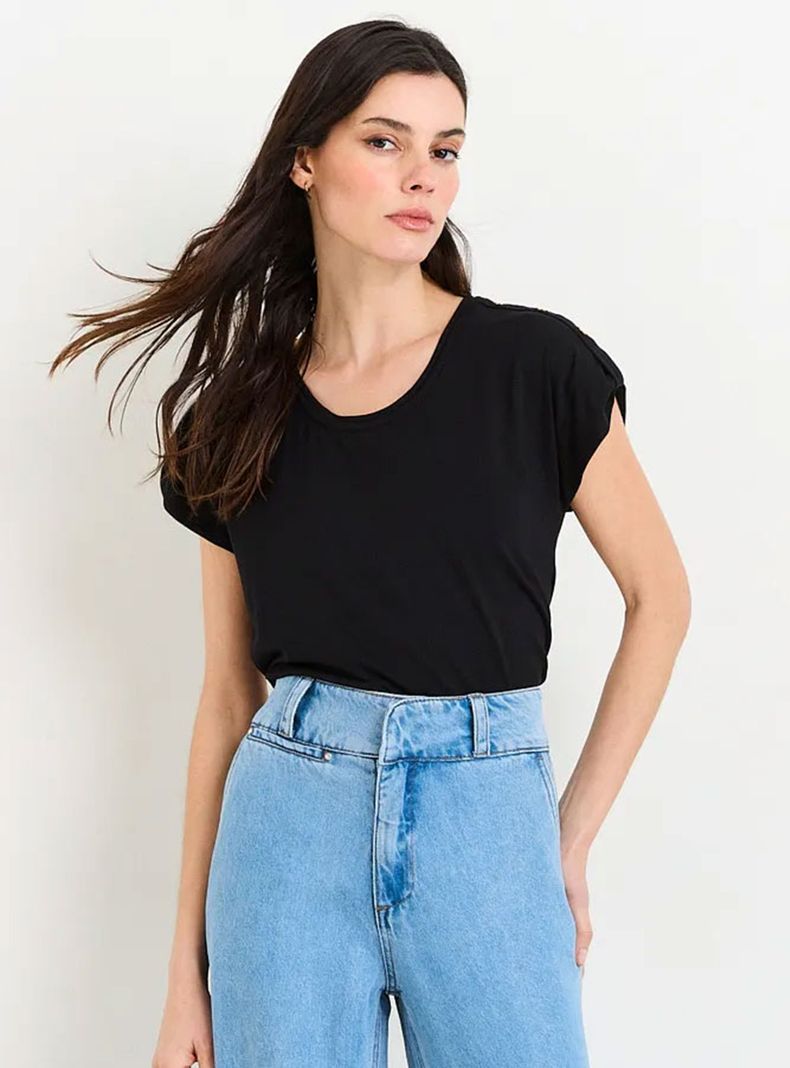 Polera Cuello Redondo