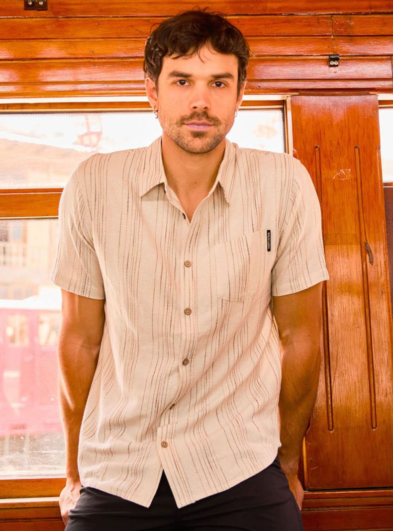 Camisa Manga Corta Noti Abotonada