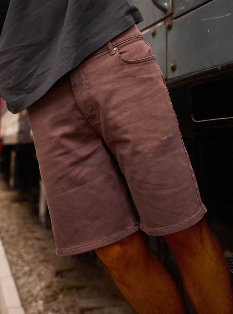 Short Oren Regular Fit Tiro Medio
