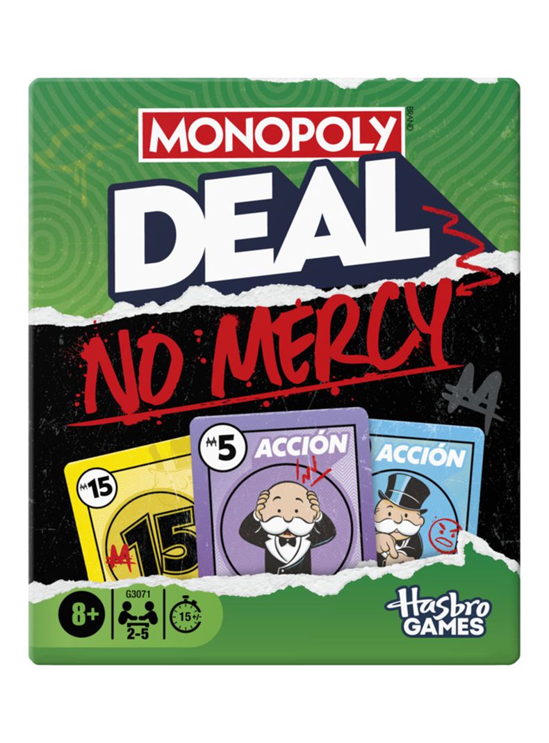 Juego de Cartas Monopoly Deal No Mercy