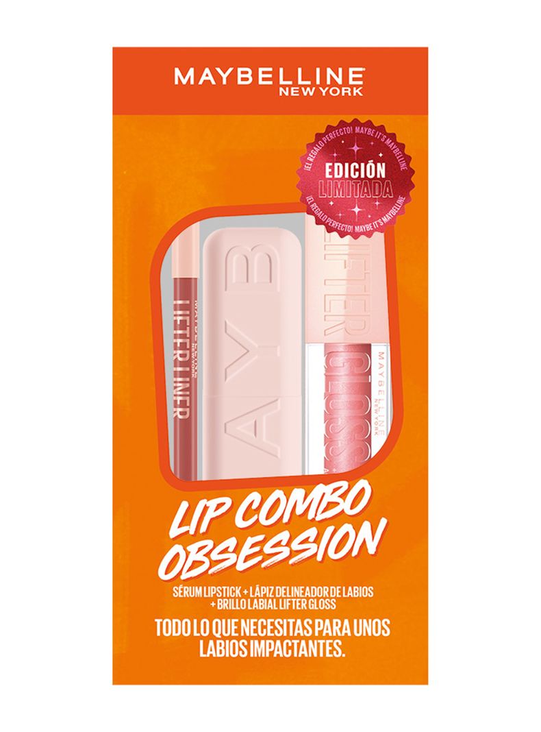 Set de Belleza Lipstick + Lif Liner + Gloss