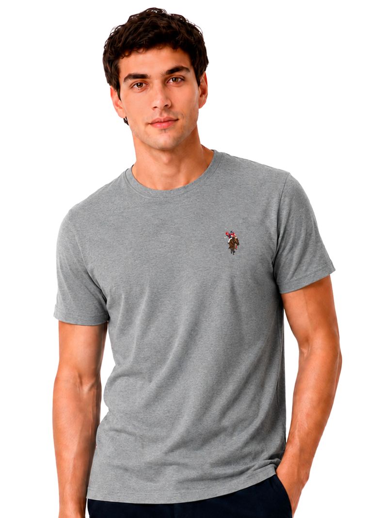 Polera Casual con Bolsillo Cuello Redondo